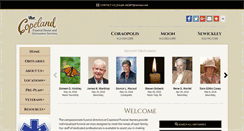 Desktop Screenshot of copelandfuneralhomes.com